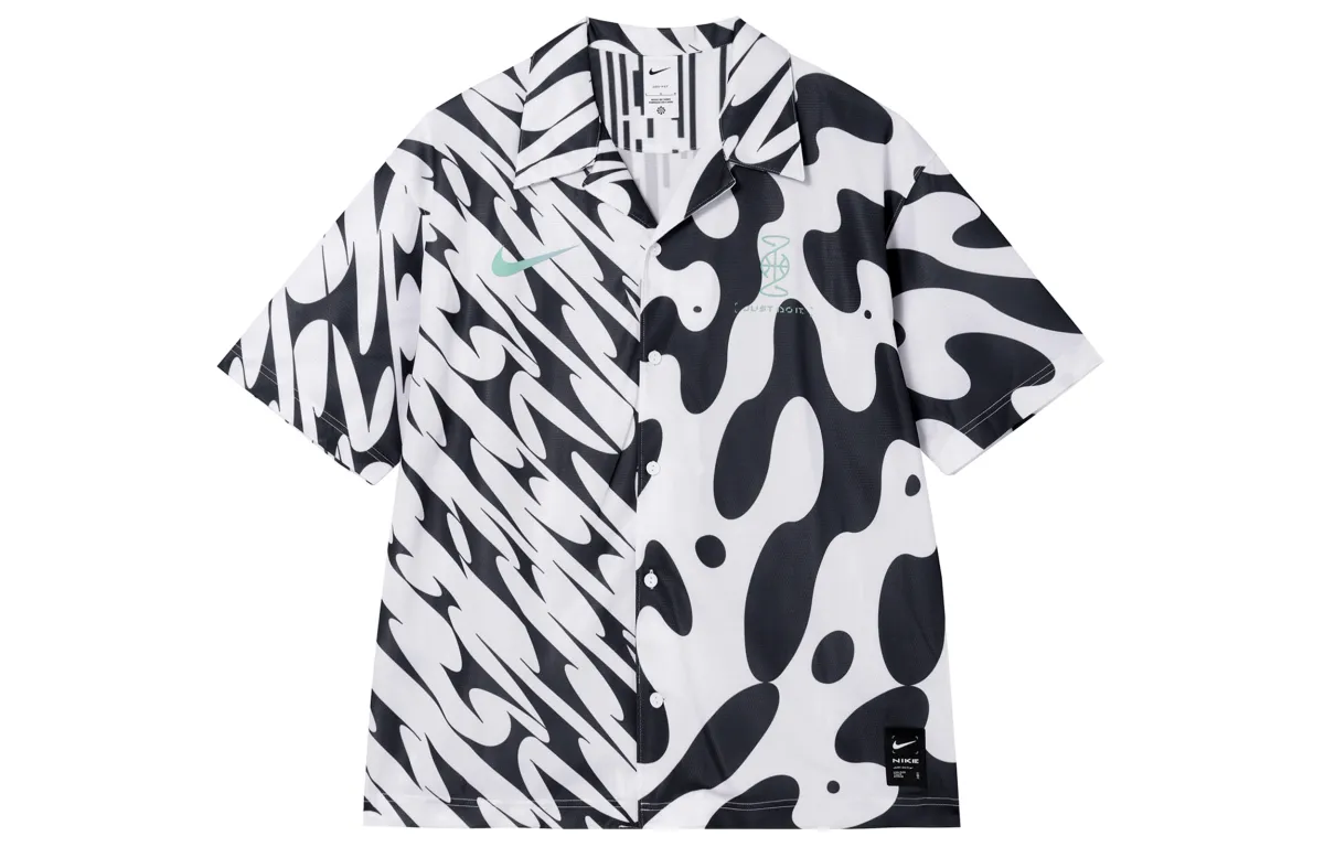 Nike Dri Fit Shirt Men's Black White