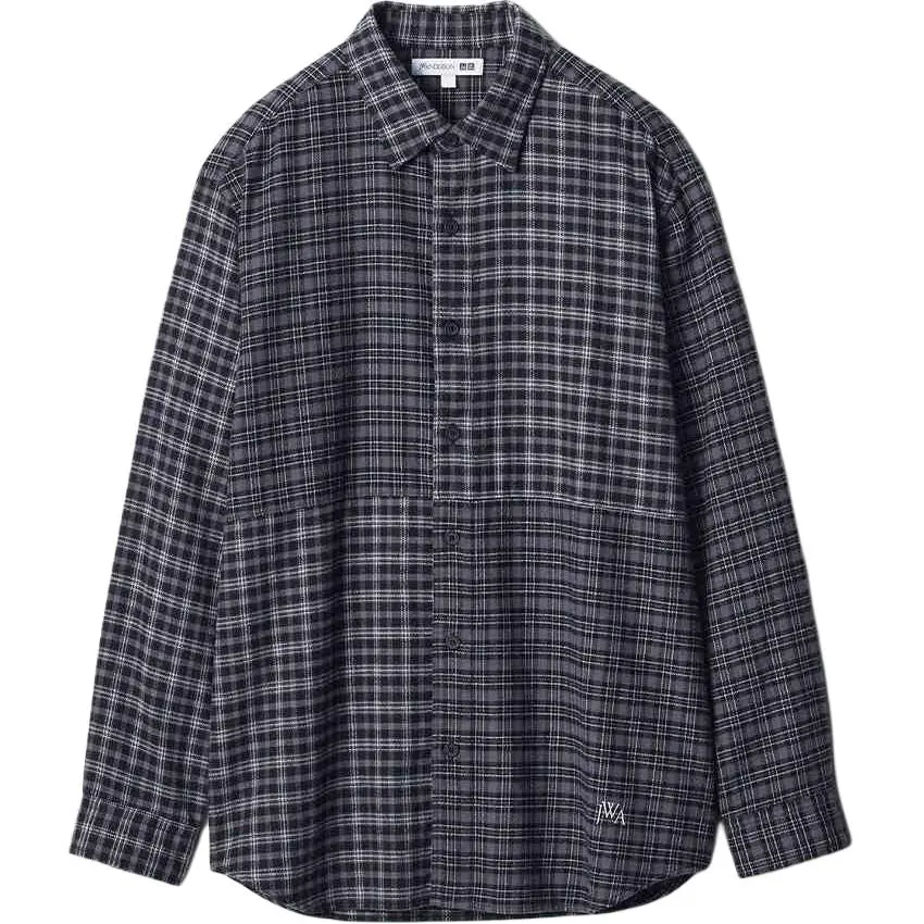 UNIQLO X JW Anderson JWANDERSON Shirts Unisex Pointed Collar Moderate Shirt
