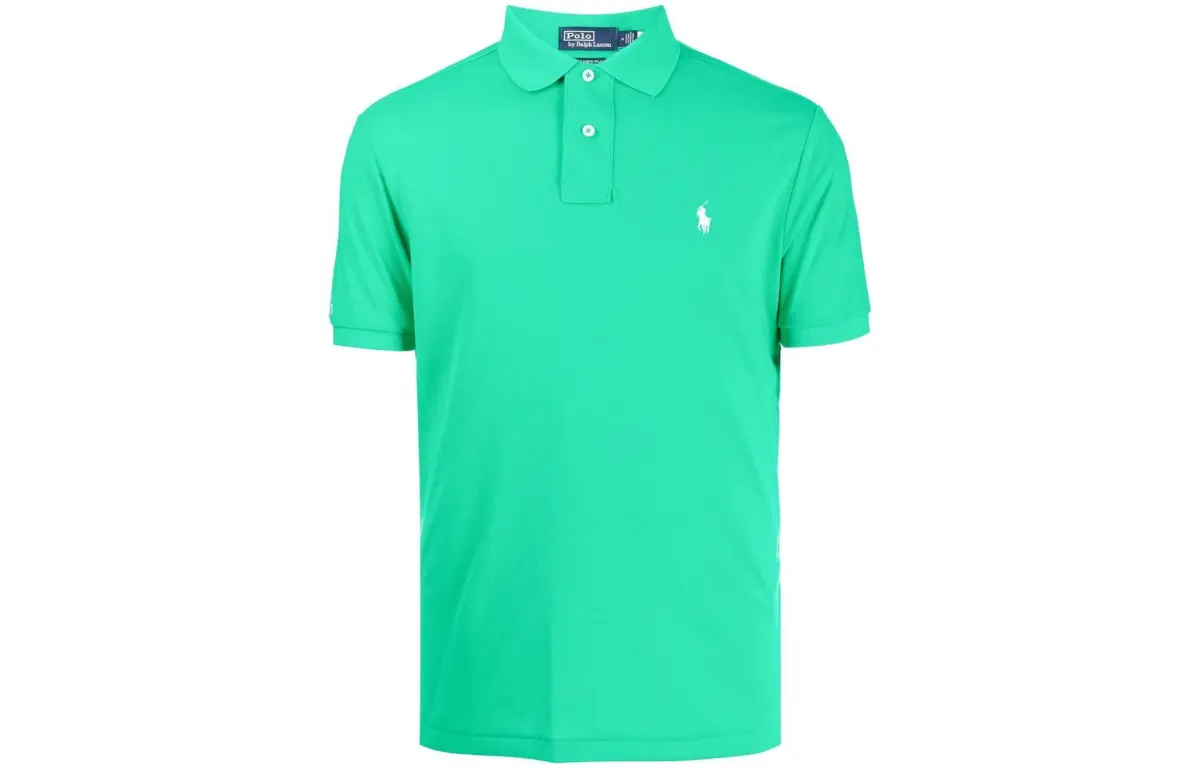 Polo Ralph Lauren embroidered-logo short-sleeve polo shirt
