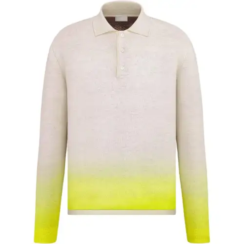 DIOR X Kaws Long Sleeved Polo Shirt