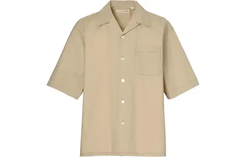 UNIQLO X Marni Oversized Open Collar Shirt