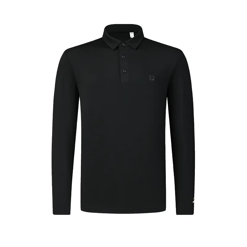 FILA Golf Polo Shirt Men's Pitch Black