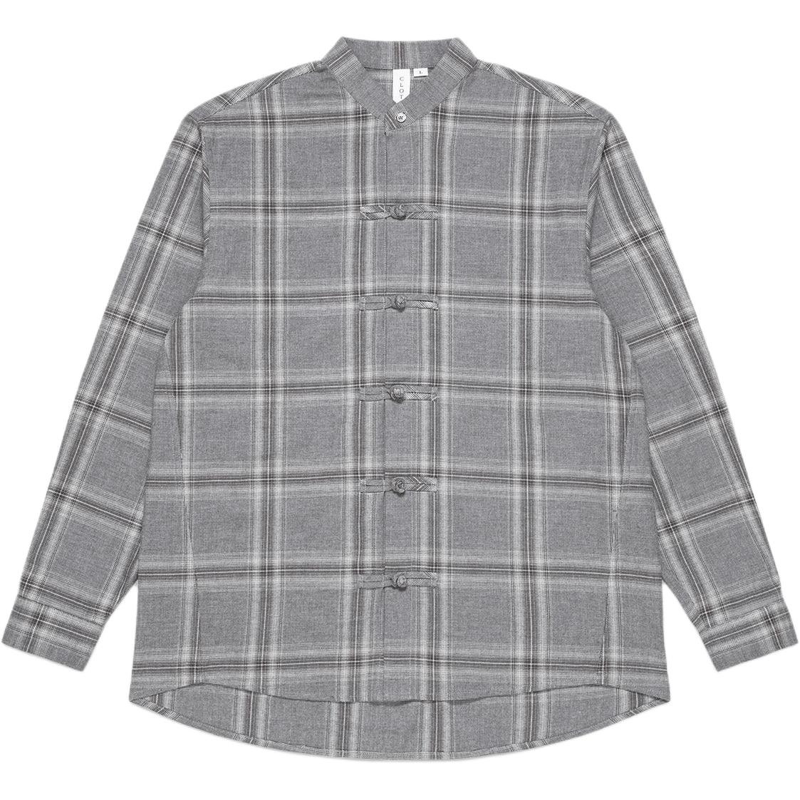 Рубашка CLOT Check Shirt (серая)