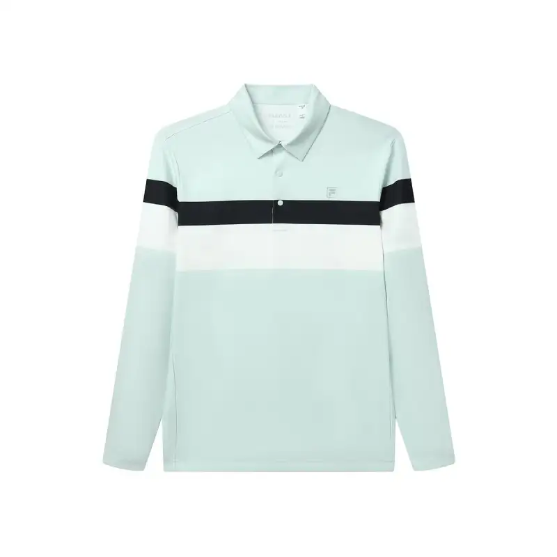 FILA Golf Polo Shirt Men's Empty Smoke Blue
