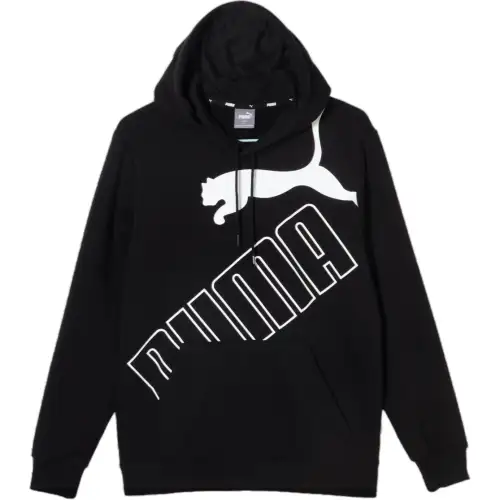 PUMA Hoodie Sweatshirt Men's Black