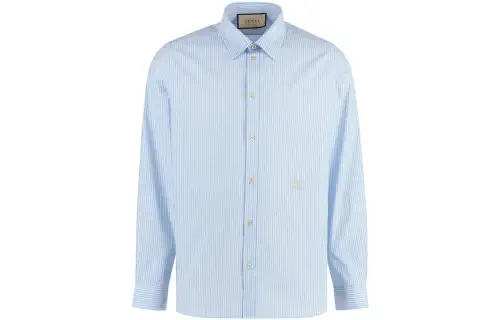 GUCCI Striped Buttoned Shirt