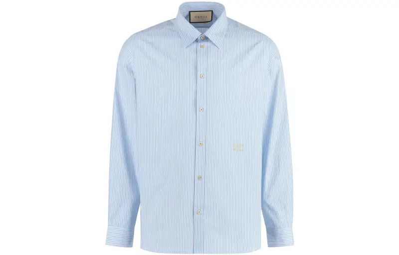 GUCCI Striped Buttoned Shirt