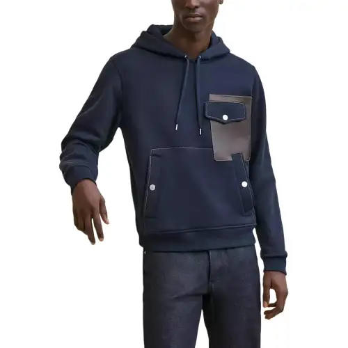 HERMES Sweatshirt Men's Dark Blue
