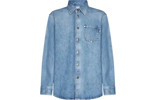 Bottega Veneta Washed Denim Shirt