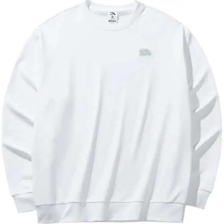 Anta Sports Life Collection Sweatshirt Unisex Snowflake White