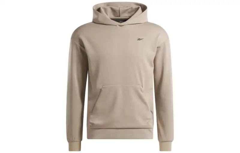 Reebok Sweatshirts Men's Khaki Hooded Moderate Other