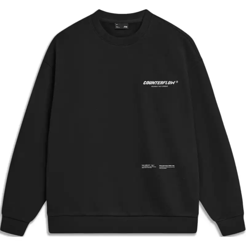 Li Ning Sweatshirt Unisex Black