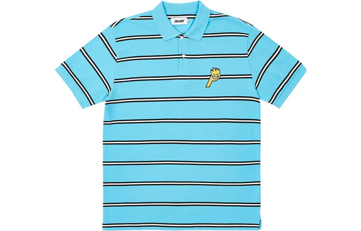 Рубашка поло Palace x Spitfire SS23 Polo (синяя)
