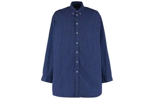 Balenciaga Check Printed Shirt