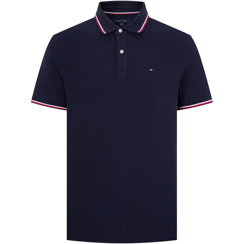 Tommy Hilfiger Polo Shirt Men's Midnight Dark Blue