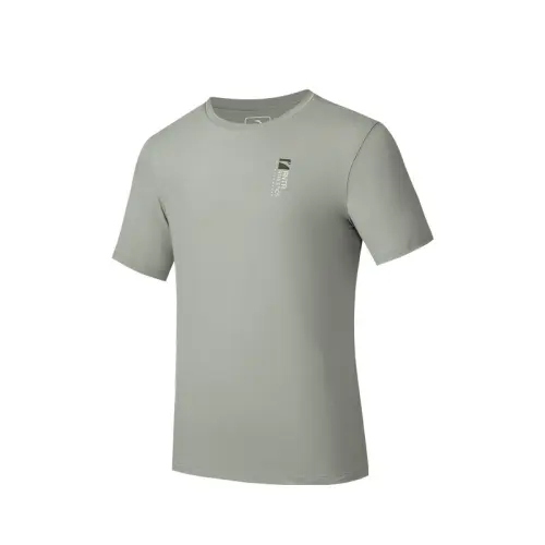 Anta Variety Training Collection T Shirt Men's Moss Gray Green