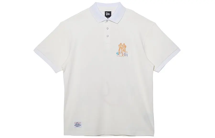New Era Polo Shirts Unisex White Moderate