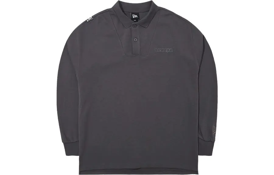 New Era Skateboard Polo Shirt Unisex Gray