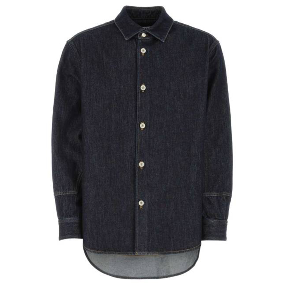 Мужская рубашка LOEWE Shirt (синяя)