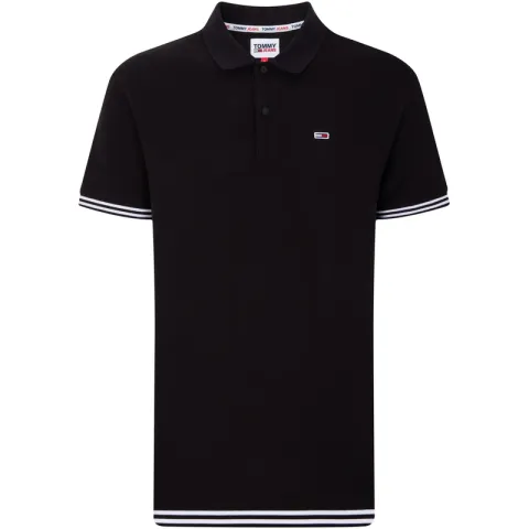 Tommy Hilfiger Polo Shirt Men's Black