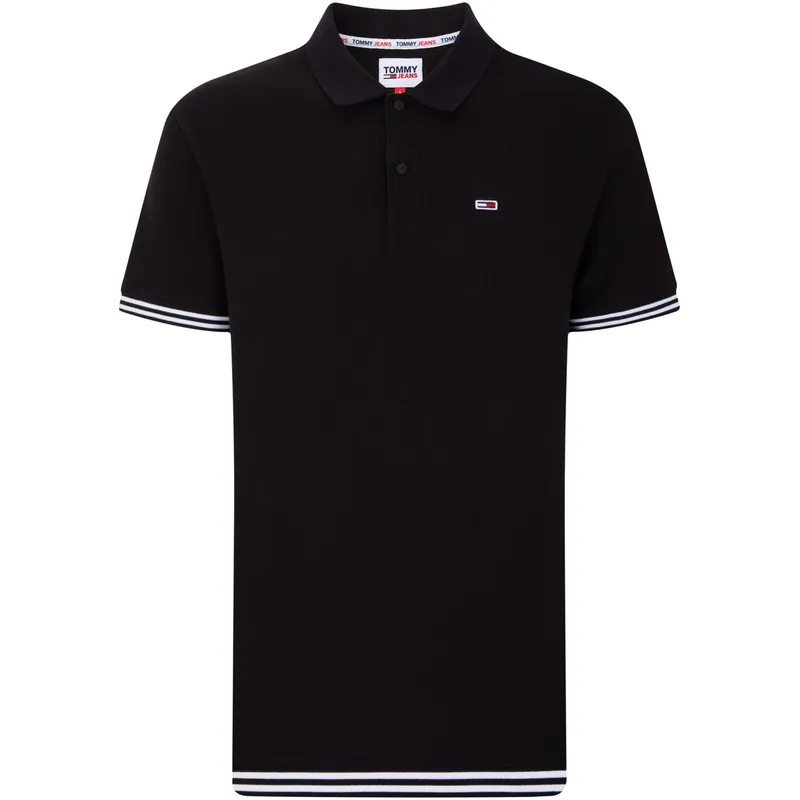 Tommy Hilfiger Polo Shirt Men's Black