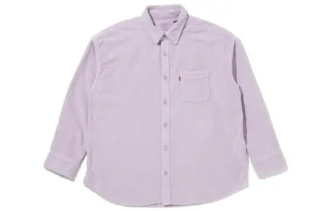 Levi's Shirts Men's Light Purple Lapel Moderate Other