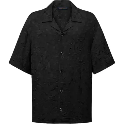 LOUIS VUITTON Graphic Jacquard Short Sleeved Shirt