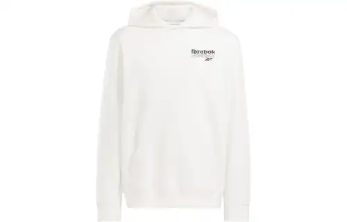 Reebok Sweatshirts Men's Ecru Hooded Moderate Regular