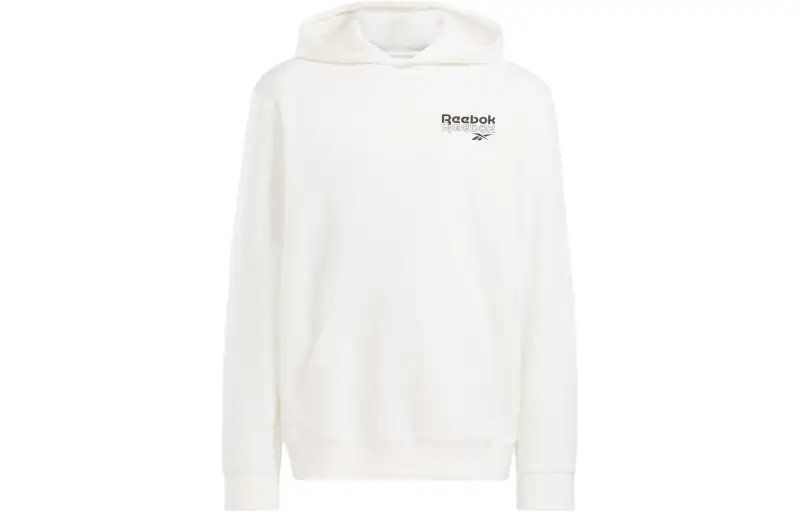Reebok Sweatshirts Men's Ecru Hooded Moderate Regular