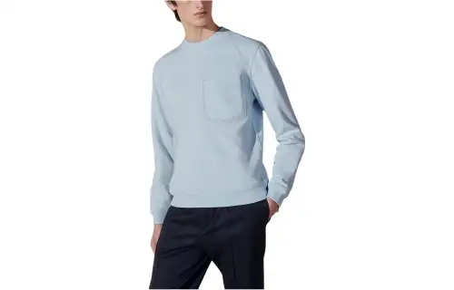 HERMES SS24 Sweatshirt Men's Ice Cube Color