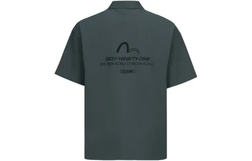 EVISU Polo Shirt Men's Dark Gray