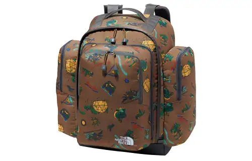 THE NORTH FACE 46 L Backpack 6L Camping Bag Backpack Outdoor Bag Nylon Brown Unisex