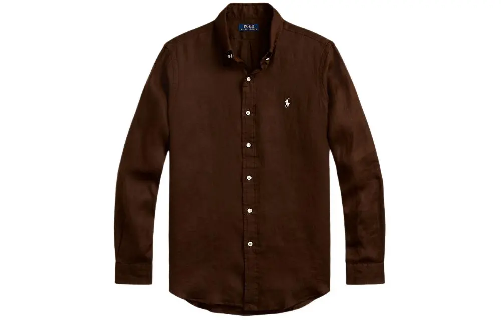 Polo Ralph Lauren SS24 Shirt Men's Brown