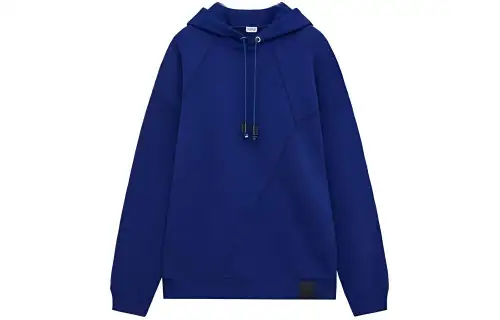 LOEWE Sweatshirts Men's Blue Hooded Moderate Regular