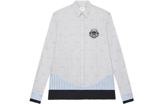 Givenchy Logo Detailed Panelled Shirt
