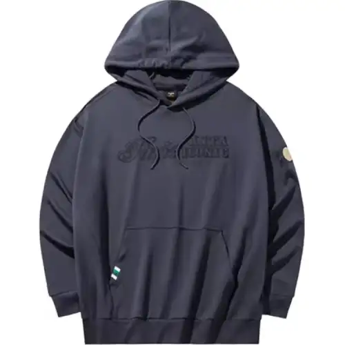 ANTA Sweatshirts Men's Wax Gray Hooded Moderate Other