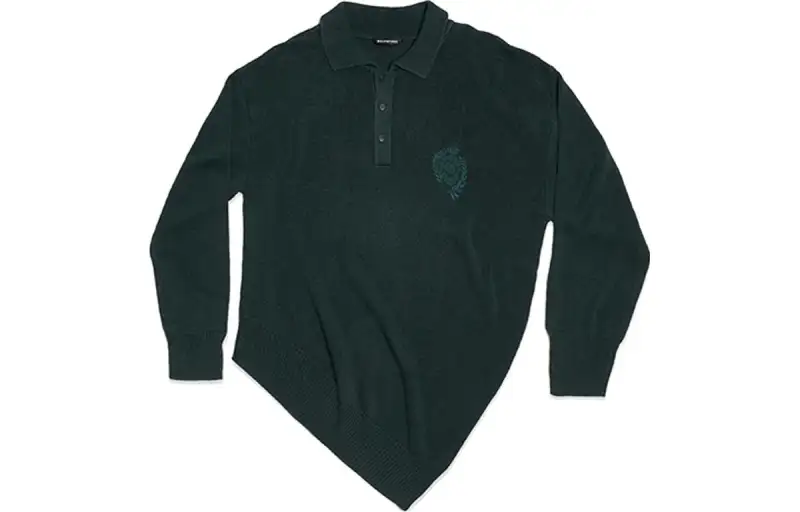 Balenciaga SS21 Polo Shirt Regular Fit Men's Jasper