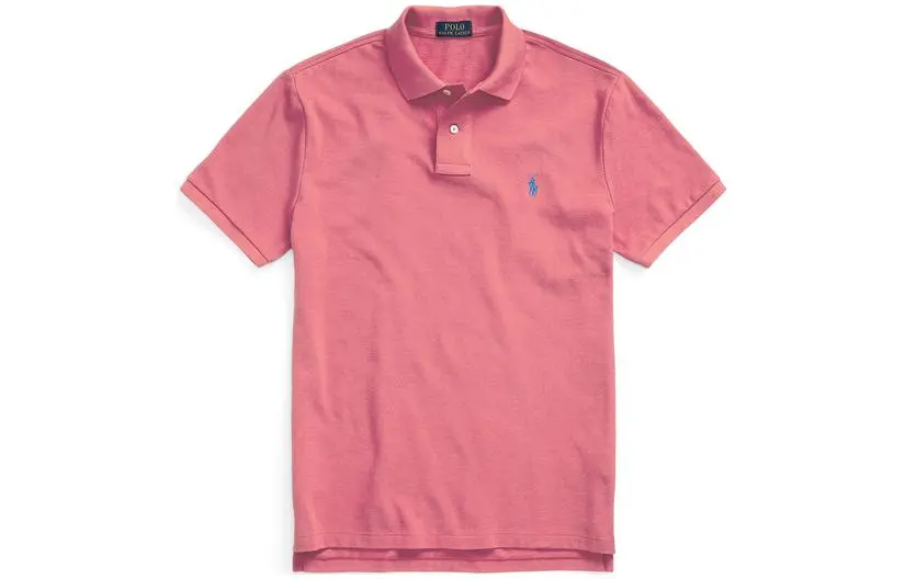 Polo Ralph Lauren FW22 Polo Shirt Custom Slim Fit Men's Red