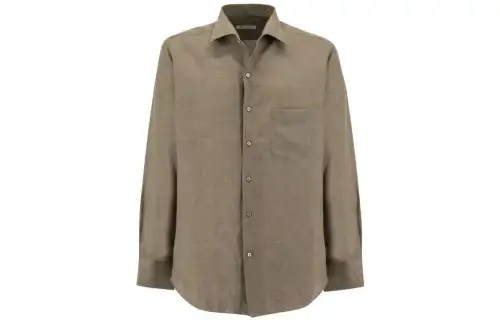 Loro Piana SS23 Shirt Men's Brown