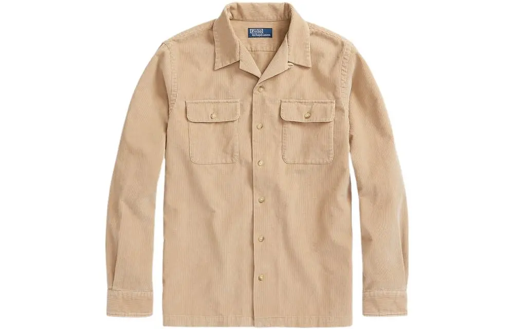 Polo Ralph Lauren FW22 Shirt Classic Version Men's Brown