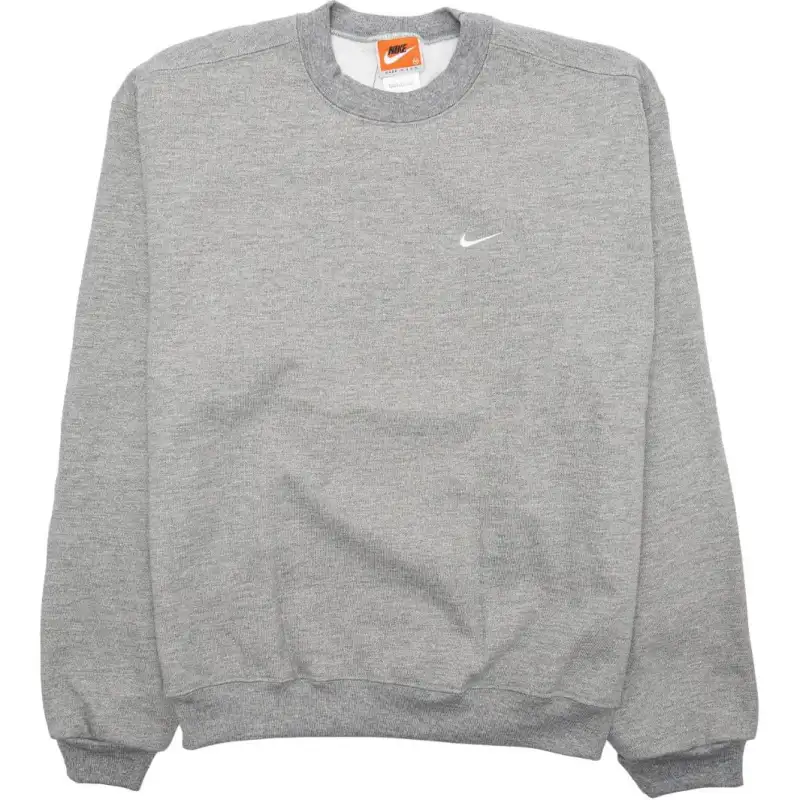 Nike Sweatshirts Men's Gray Crew Neck Moderate Other
