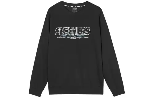 Skechers Colorful Sweatshirt Unisex Carbon Black