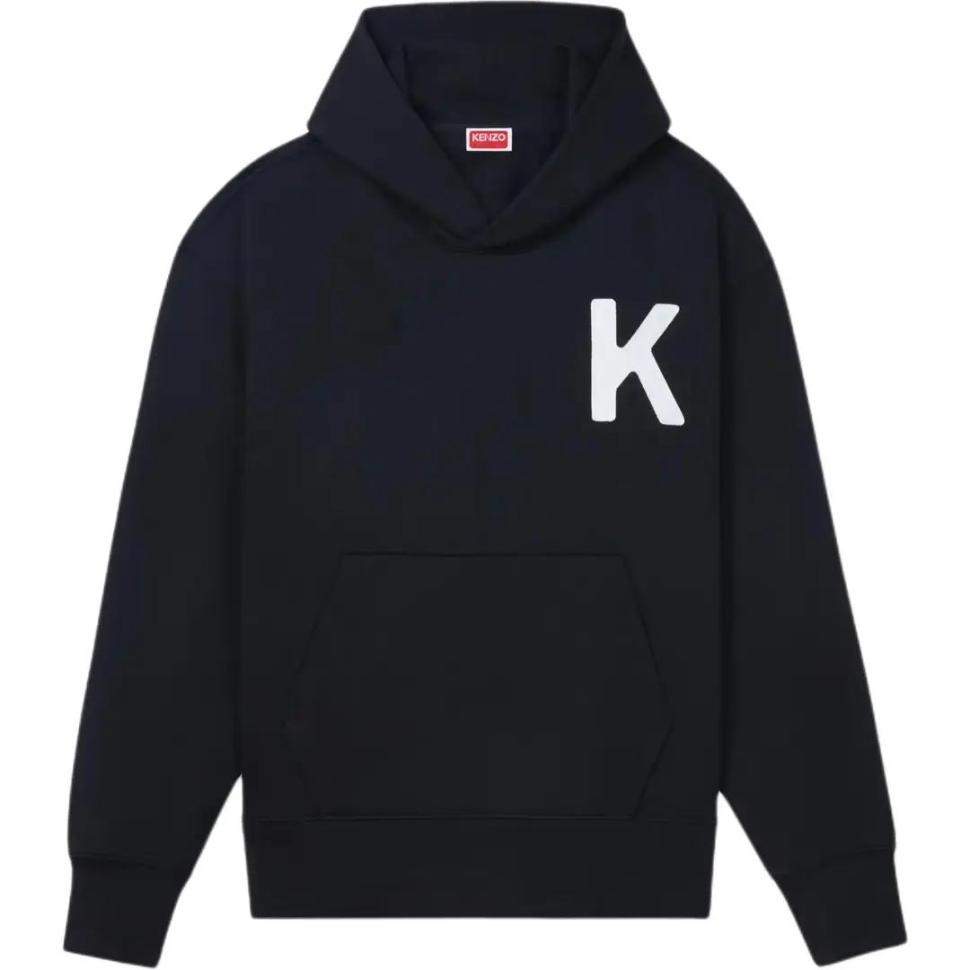 KENZO Lucky Tiger Genderless Embroidered Oversized Hoodie