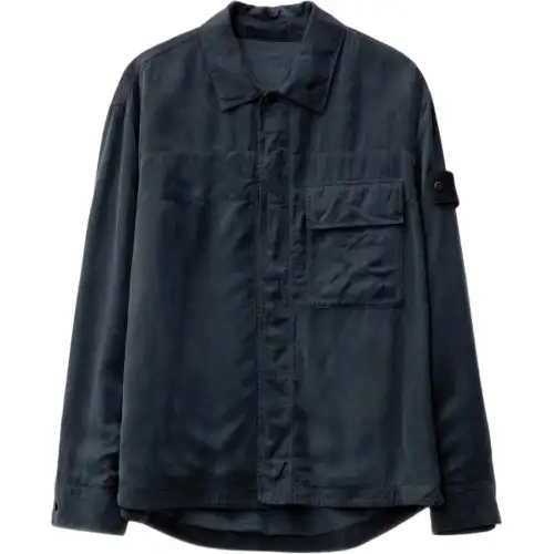 STONE ISLAND SS24 Shirt Men's Marine Blue