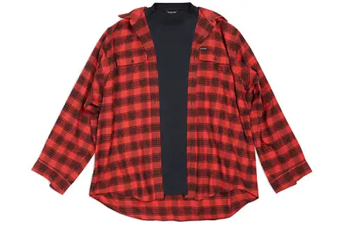Balenciaga Trompe L'Oeil Oversized Shirt