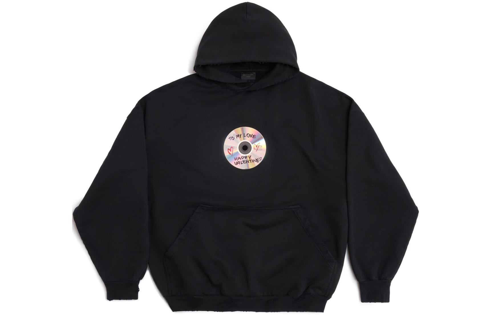 Худи Balenciaga (черное)