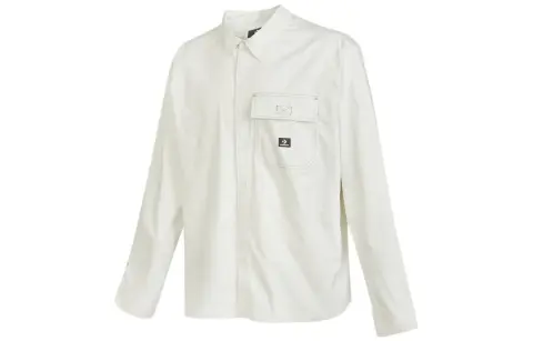 Converse WOVEN BUTTON DOWN Shirt Men's White