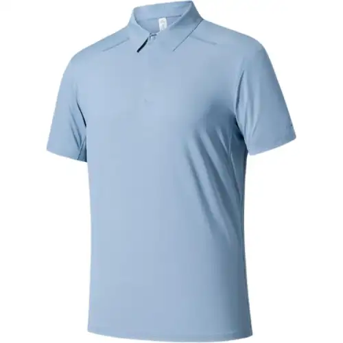 Anta Champion All Weather Collection Polo Shirt Men's Ice Peak Blue
