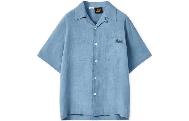 LOEWE Linen Bowling Shirt