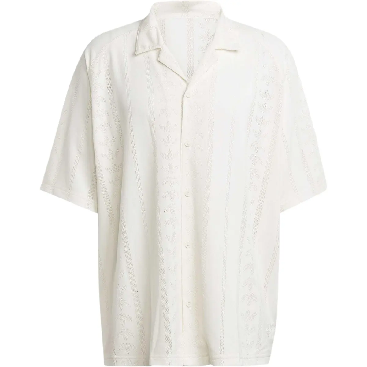Adidas Originals FASHION MESH SHIRT Men's Ivory White